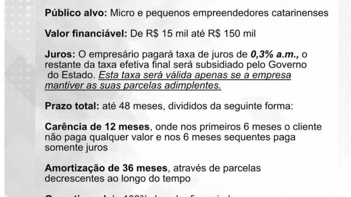 Badesc Emergencial atende micro e pequenas empresas afetadas pelos impactos do coronavírus