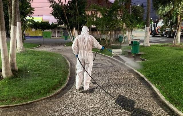 Prefeitura de Chapecó fará a desinfecção de locais públicos