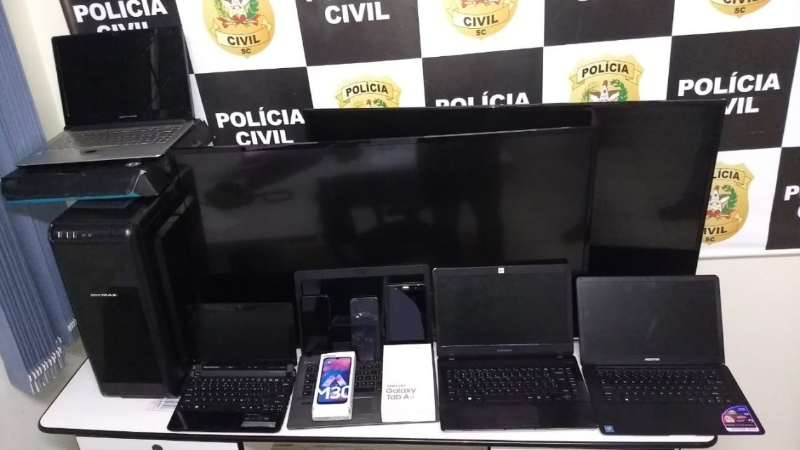 Polícia Civil de Chapecó prende estelionatário em flagrante