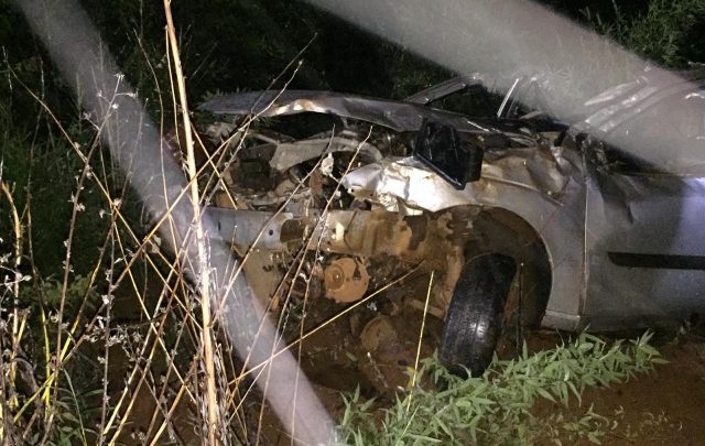 Grave acidente envolvendo carro de Chapecó mata dois jovens na BR-282