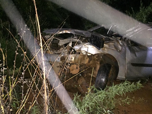 Grave acidente envolvendo carro de Chapecó mata dois jovens na BR-282