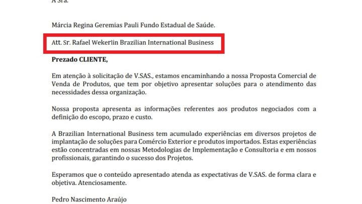 Respiradores: “Recebi uma ligação pedindo uma comissão de R$ 3 milhões”, diz empresário