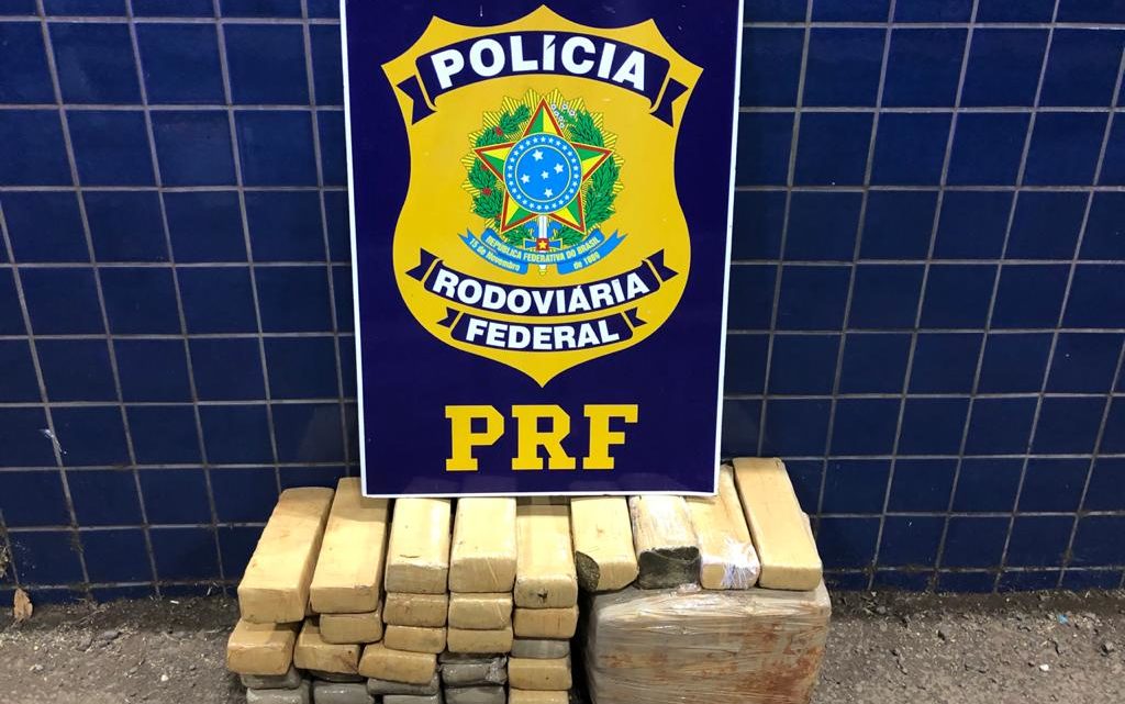 PRF apreende 39kg de maconha em Guaraciaba