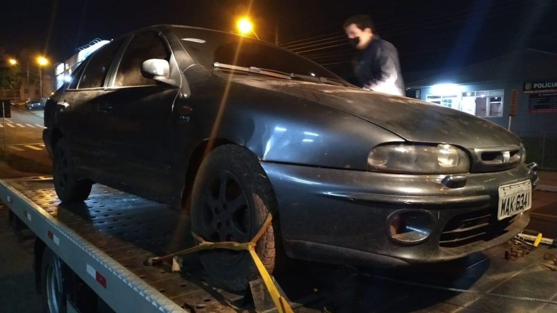 Homem é detido com veículo Marea furtado no Alto da Serra