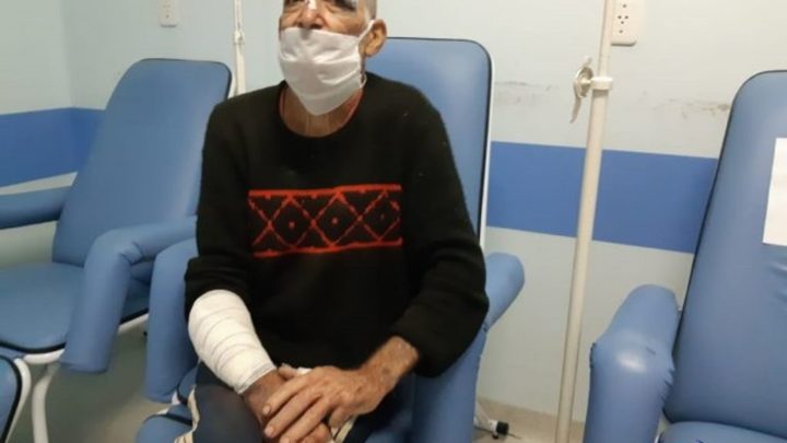 Idoso de 71 anos é agredido durante tentativa de assalto no interior de Ouro