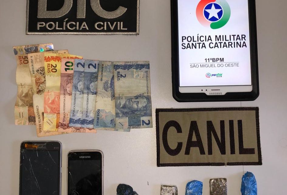 DIC de São Miguel do Oeste realiza prisão de outro traficante de drogas