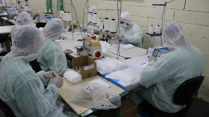 Penitenciária de Chapecó irá produzir 600 mil máscaras descartáveis por mês