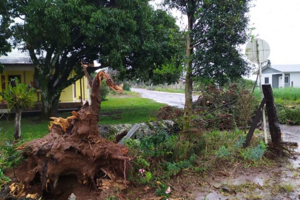 Temporal causa novos estragos em Descanso