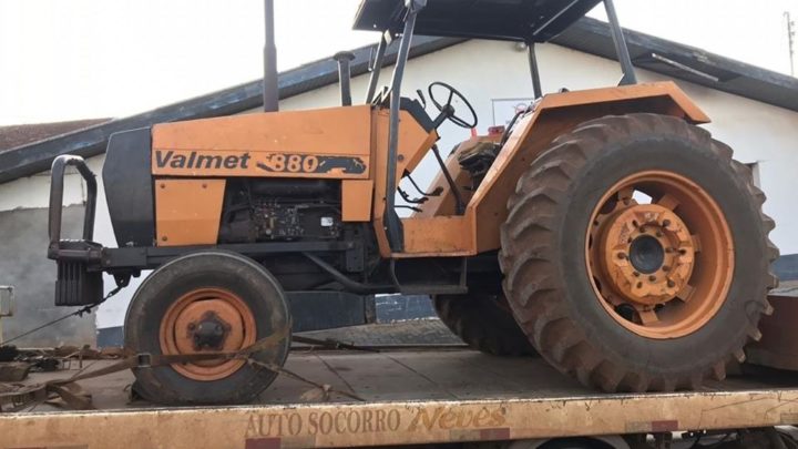 Homem é preso após furtar trator em Ipuaçu, máquina foi encontrada em Xanxerê