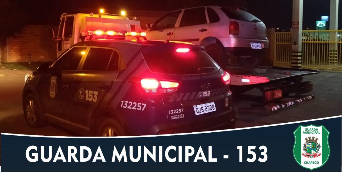 Adolescente de 17 anos é detido com veículo furtado em Chapecó