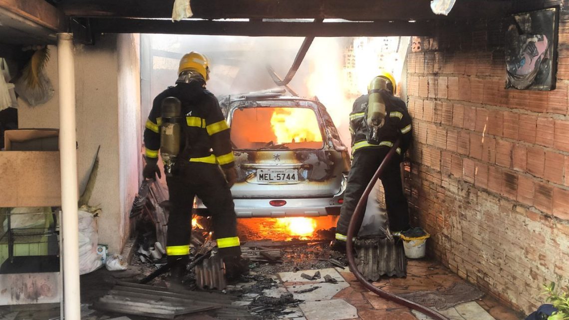 Homem é preso suspeito de colocar fogo no carro e na casa da ex-esposa em Chapecó