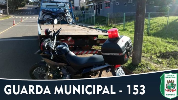Homem é flagrado conduzindo motocicleta com motor trocado em Chapecó