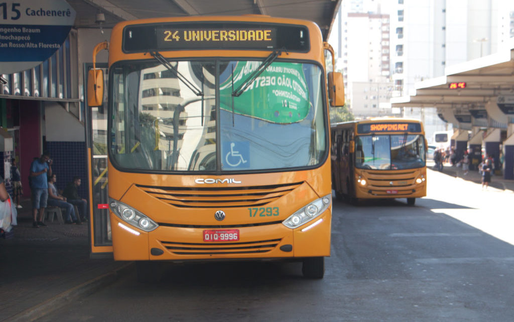 Prefeitura de Chapecó analisa pedido da concessionária de transporte coletivo para reajustar tarifa a R$ 5,52