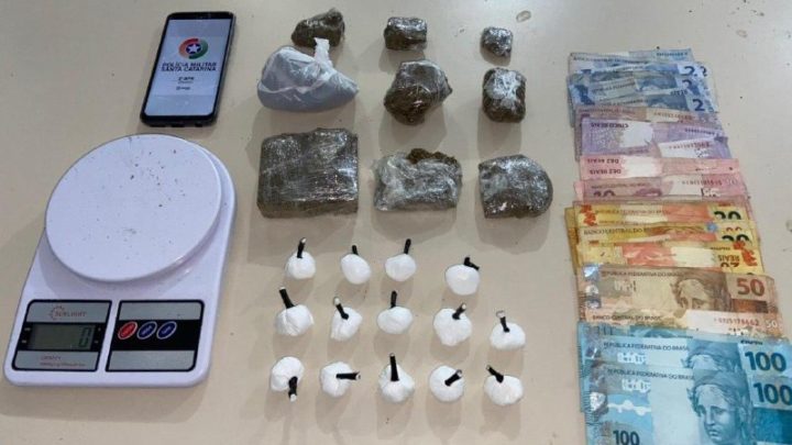 Trio é detido por tráfico de drogas no bairro Efapi em Chapecó