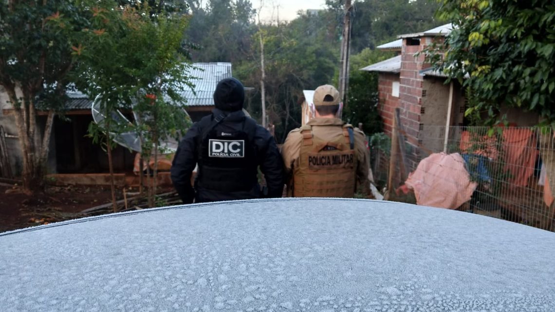 Operação Raio Polícia Civil realiza operação de combate ao tráfico de drogas neste momento em Cunha Porã