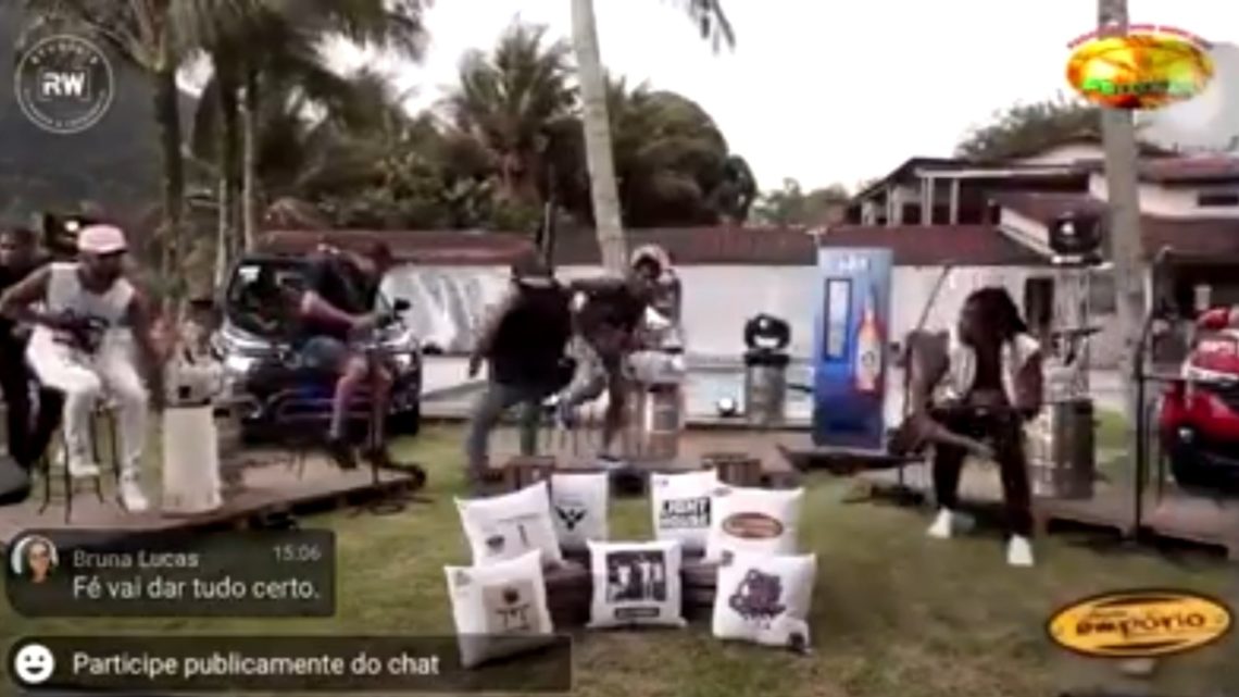 Live de banda de pagode é interrompida por tiroteio