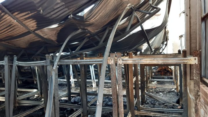 Incêndio em indústria deixa um funcionário morto em São Lourenço do Oeste