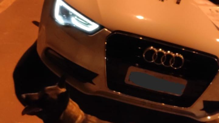 Audi A5 é apreendido e homem é preso por porte ilegal de arma de fogo em Bom Jesus