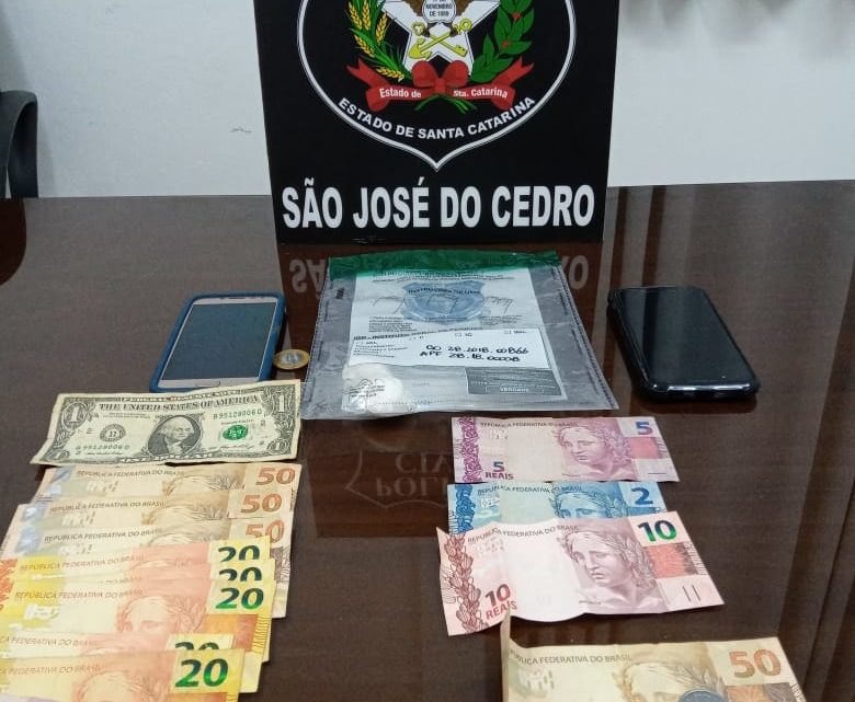 Duas pessoas são presas com cocaína em São José do Cedro