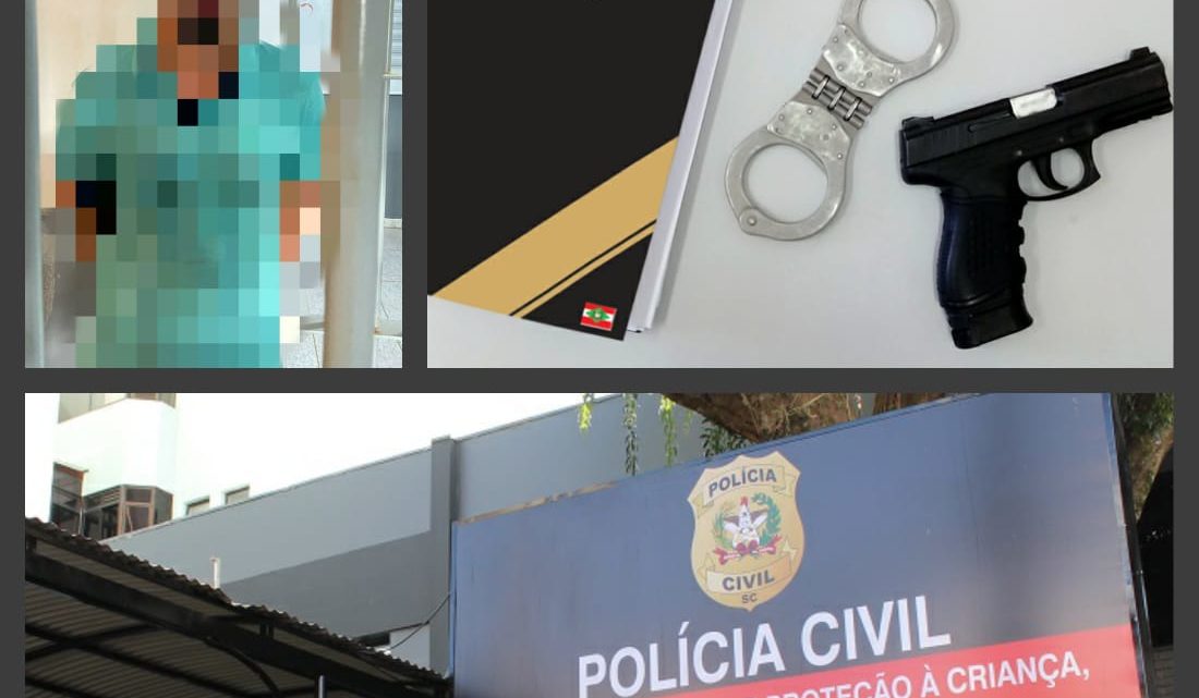 Polícia Civil de Chapecó prende homem que estuprou a própria filha com deficiência mental