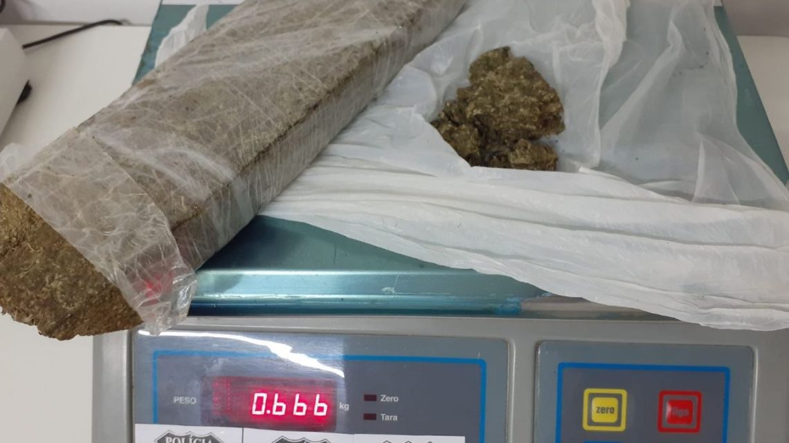 Polícia Militar apreende 666 gramas de maconha no bairro São Pedro