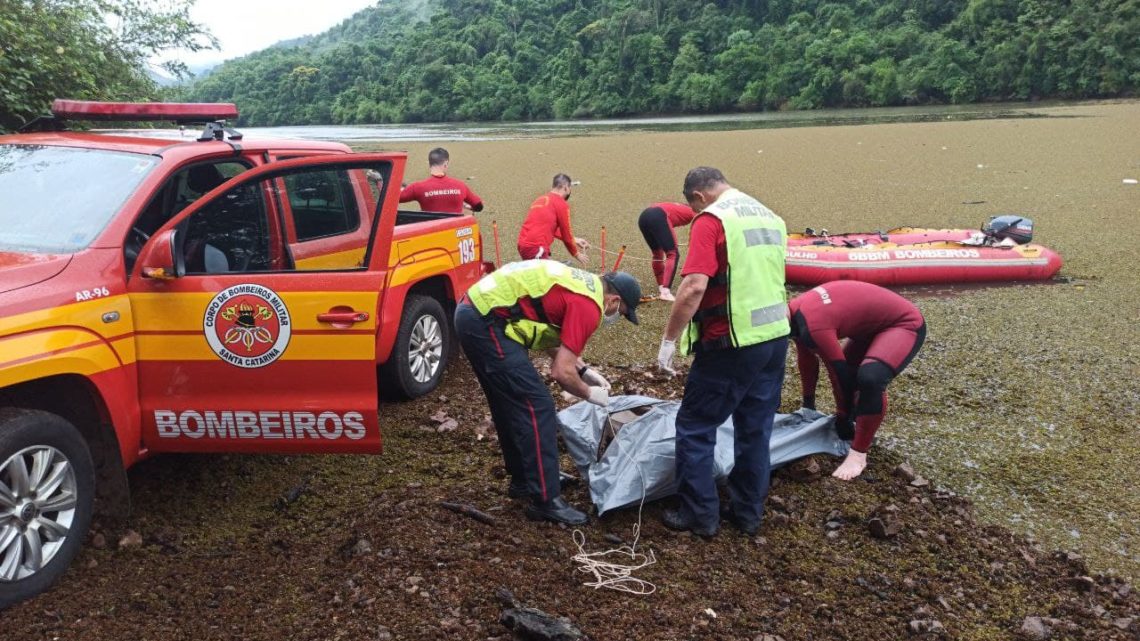 Identificado corpo de motorista de carreta que caiu dentro do Rio Irani