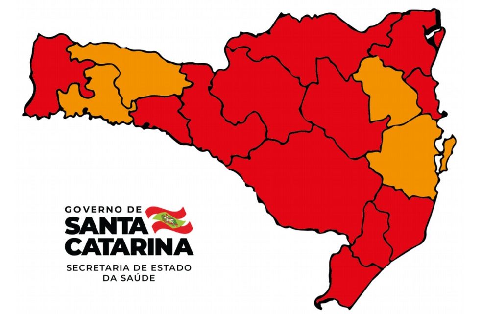 SC chega a meio milhão de casos de Covid-19, com mais de 5,4 mil mortes