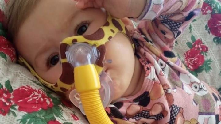 Sofia Helena é sorteada para tratamento da AME