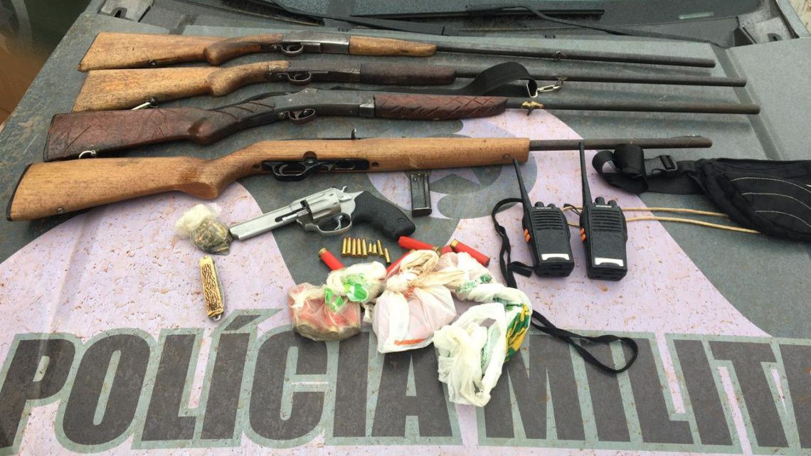 Polícia Ambiental apreende 5 armas de fogo e prende 6 homens por caça ilegal de animais silvestre em SC