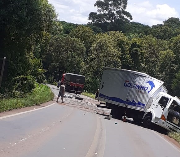 Acidente de trânsito é registrado na PR-158 entre São Lourenço do Oeste e Vitorino