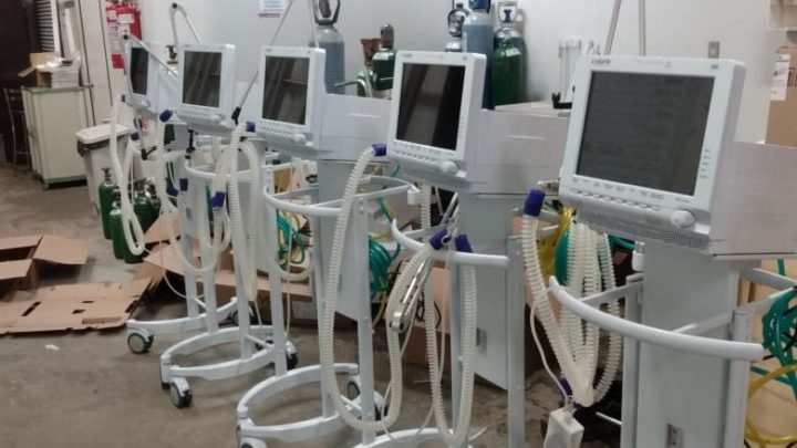 URGENTE: Trinta respiradores do Ministério da Saúde chegam em Chapecó neste domingo