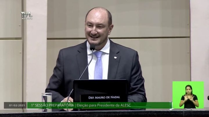 Deputado Mauro de Nadal é eleito presidente da Alesc