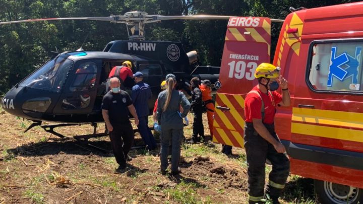 Idoso é atropelado por trator no interior de Cordilheira Alta