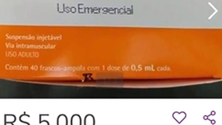 Procon de SC notifica site por propaganda enganosa após anúncio oferecer vacina contra a Covid-19