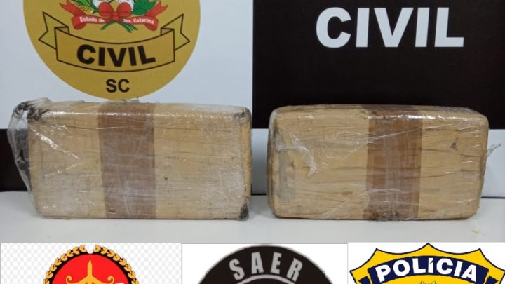 Ação integrada apreende 2 kg de crack no extremo oeste