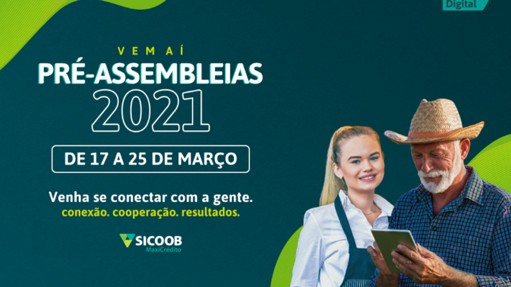 Sicoob MaxiCrédito lança Pré-assembleias 2021 em formato digital com campanha de doações