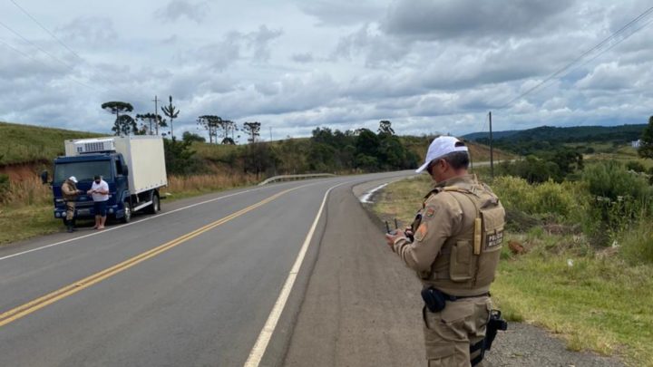 Vídeo: Polícia Rodoviária realiza operação com emprego de drone em SC