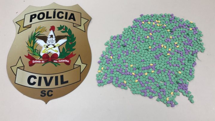 Polícia Civil efetua prisões e apreende mil comprimidos de ecstasy no meio oeste