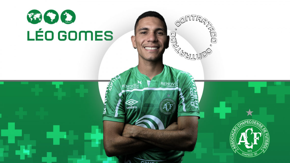 Léo Gomes é o novo reforço do Verdão