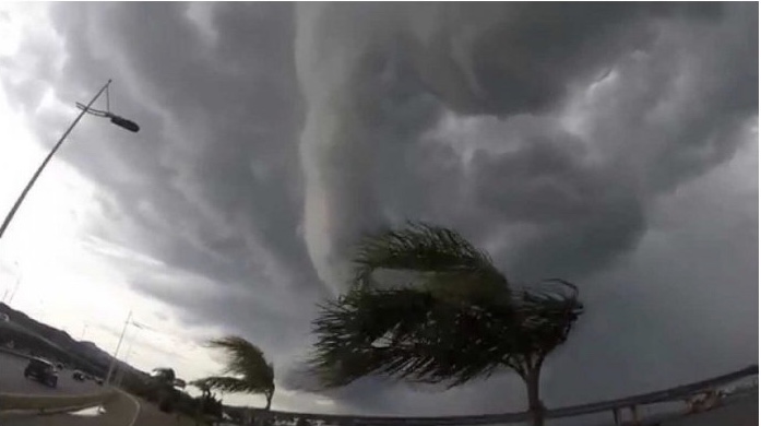 Ciclone extratropical na costa do Uruguai traz chuva e vento fortes a SC a partir desta sexta