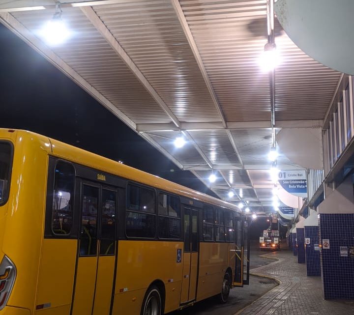 Terminal Urbano de Transporte Coletivo “Patrãozinho”, recebe nova iluminação