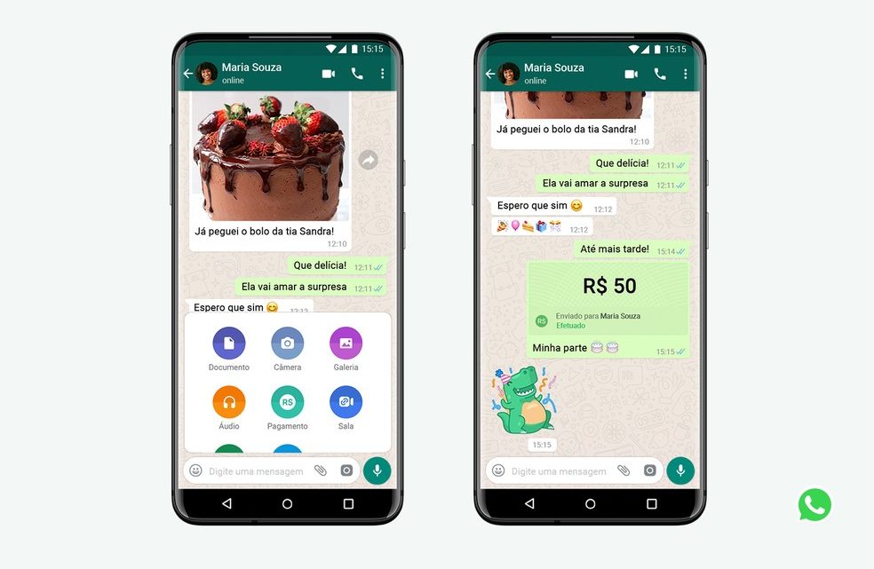 Transferência de dinheiro pelo WhatsApp começa a funcionar no Brasil; veja como usar