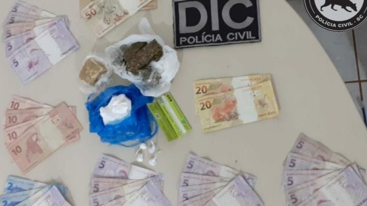 Polícia Civil prende homem em flagrante por tráfico de drogas em São Domingos