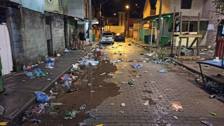 Baile funk com milhares de pessoas é encerrado pela PM em comunidade da capital