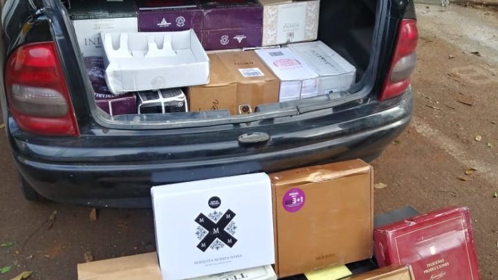 Motorista argentino tem apreendido cerca de R$ 90 mil reais em vinhos em Chapecó