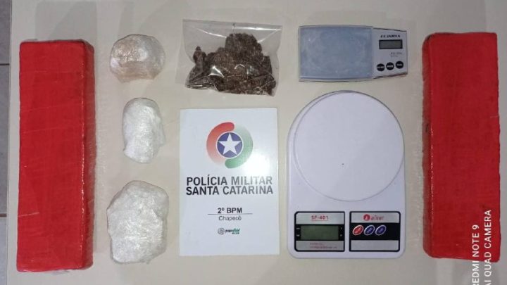 Adolescente de 16 anos é detida por tráfico de drogas em Chapecó