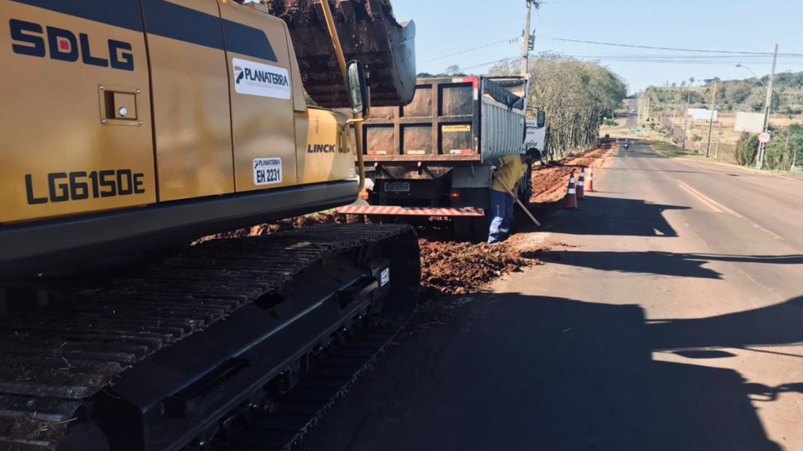 Vídeo: iniciam obras no acesso ao aeroporto de Chapecó, com previsão de ciclofaixas