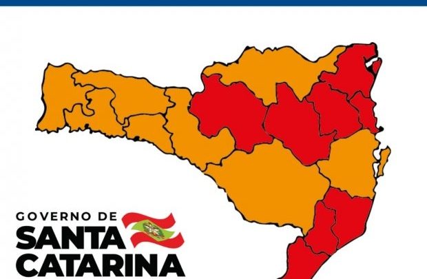 Matriz de risco aponta que oito regiões melhoraram seus índices em SC