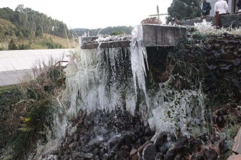 Com -8,6°C, SC registra a menor temperatura do Brasil em 2021, diz Inmet