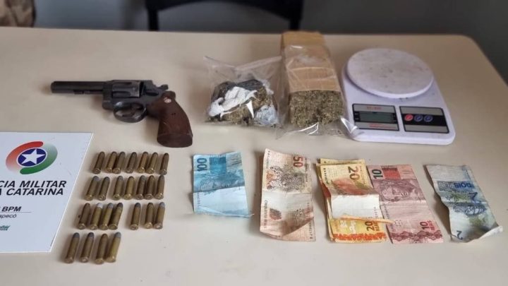 Mulher é detida por tráfico de drogas e porte irregular de arma de fogo no Seminário